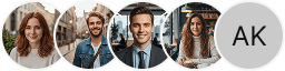 Multiple investor profile avatars on Zealkeep Custody trading review block